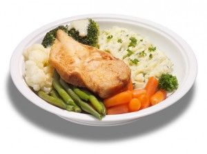 Gloria Menü Porzellanteller